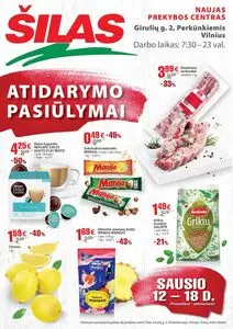 Reklaminis laikraštis Šilas, galioja nuo 2026-01-12 iki 2026-01-18.