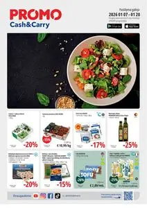 Reklaminis laikraštis Promo Cash and Carry, galioja nuo 2026-01-07 iki 2026-01-20.