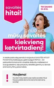 Reklaminis laikraštis PEPCO, galioja nuo 2026-01-15 iki 2026-01-21.