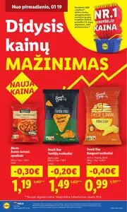 Reklaminis laikraštis Lidl, galioja nuo 2026-01-19 iki 2026-01-25.