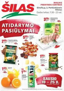 Reklaminis laikraštis Šilas, galioja nuo 2026-01-19 iki 2026-01-25.