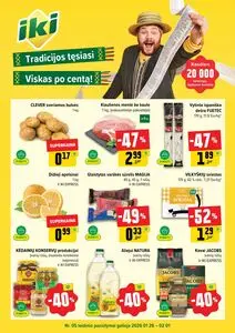 Reklaminis laikraštis Iki, galioja nuo 2026-01-26 iki 2026-02-01.