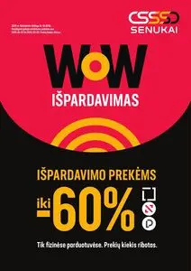 Reklaminis laikraštis Senukai, galioja nuo 2026-01-07 iki 2026-02-02.