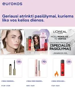 Reklaminis laikraštis Eurokos, galioja nuo 2026-01-31 iki 2026-02-02.