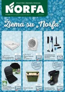Reklaminis laikraštis Norfa, galioja nuo 2026-01-22 iki 2026-02-04.