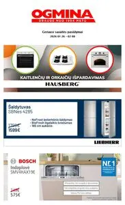 Reklaminis laikraštis Ogmina, galioja nuo 2026-01-26 iki 2026-02-08.