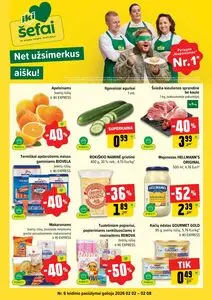 Reklaminis laikraštis Iki, galioja nuo 2026-02-02 iki 2026-02-08.