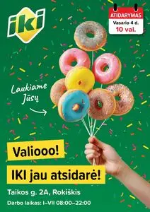 Reklaminis laikraštis Iki, galioja nuo 2026-02-04 iki 2026-02-08.