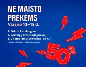 Reklaminis laikraštis Maxima, galioja nuo 2026-02-13 iki 2026-02-15.