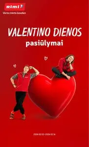 Reklaminis laikraštis Rimi, galioja nuo 2026-02-03 iki 2026-02-16.
