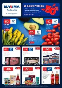 Reklaminis laikraštis Maxima, galioja nuo 2026-02-10 iki 2026-02-16.