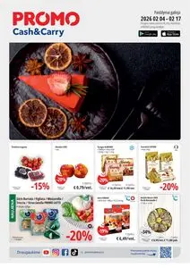 Reklaminis laikraštis Promo Cash and Carry, galioja nuo 2026-02-04 iki 2026-02-17.