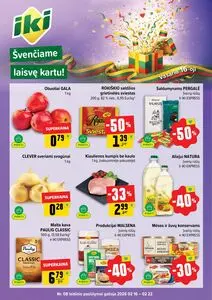 Reklaminis laikraštis Iki, galioja nuo 2026-02-16 iki 2026-02-22.