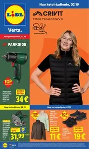 Reklaminis laikraštis Lidl, galioja nuo 2026-02-16 iki 2026-02-22.