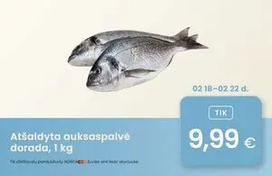 Reklaminis laikraštis Norfa, galioja nuo 2026-02-18 iki 2026-02-22.