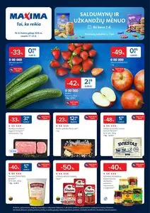 Reklaminis laikraštis Maxima, galioja nuo 2026-02-17 iki 2026-02-23.