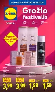 Reklaminis laikraštis Lidl, galioja nuo 2026-02-12 iki 2026-02-25.