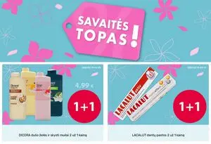 Reklaminis laikraštis Drogas, galioja nuo 2026-02-19 iki 2026-02-25.