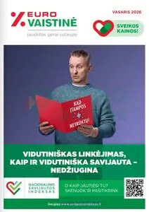 Reklaminis laikraštis Eurovaistinė, galioja nuo 2026-02-01 iki 2026-02-28.