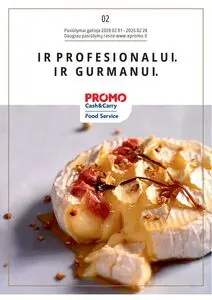 Reklaminis laikraštis Promo Cash and Carry, galioja nuo 2026-02-01 iki 2026-02-28.