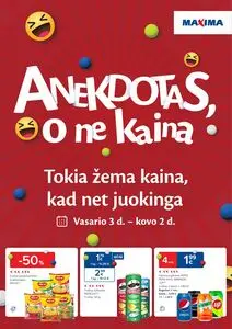 Reklaminis laikraštis Maxima, galioja nuo 2026-02-03 iki 2026-03-02.