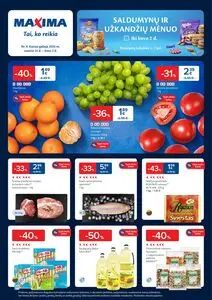 Reklaminis laikraštis Maxima, galioja nuo 2026-02-24 iki 2026-03-02.