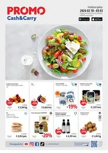 Reklaminis laikraštis Promo Cash and Carry, galioja nuo 2026-02-18 iki 2026-03-03.
