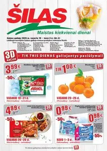 Reklaminis laikraštis Šilas, galioja nuo 2026-02-18 iki 2026-03-03.