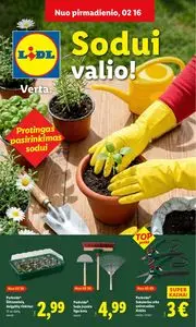 Reklaminis laikraštis Lidl, galioja nuo 2026-02-16 iki 2026-03-08.