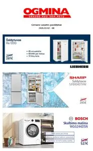 Reklaminis laikraštis Ogmina, galioja nuo 2026-03-02 iki 2026-03-08.