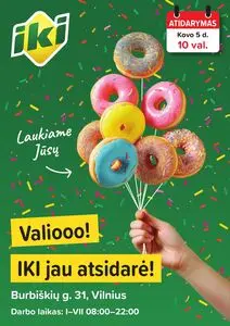 Reklaminis laikraštis Iki, galioja nuo 2026-03-05 iki 2026-03-08.