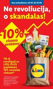 Reklaminis laikraštis Lidl, galioja nuo 2026-03-07 iki 2026-03-08.