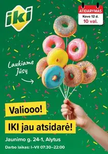 Reklaminis laikraštis Iki, galioja nuo 2026-03-12 iki 2026-03-15.