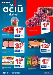 Reklaminis laikraštis Maxima, galioja nuo 2026-03-10 iki 2026-03-16.