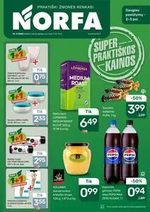 Reklaminis laikraštis Norfa, galioja nuo 2026-03-05 iki 2026-03-18.