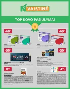 Reklaminis laikraštis Norfos vaistinė, galioja nuo 2026-03-01 iki 2026-03-31.