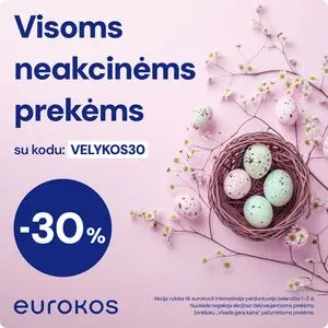 Reklaminis laikraštis Eurokos, galioja nuo 2026-04-01 iki 2026-04-02.
