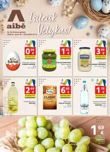 Reklaminis laikraštis Aibė, galioja nuo 2026-03-19 iki 2026-04-07.