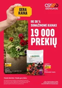 Reklaminis laikraštis Senukai, galioja nuo 2026-03-31 iki 2026-04-13.
