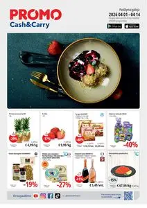 Reklaminis laikraštis Promo Cash and Carry, galioja nuo 2026-04-01 iki 2026-04-14.