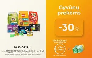 Reklaminis laikraštis Norfa, galioja nuo 2026-04-13 iki 2026-04-17.