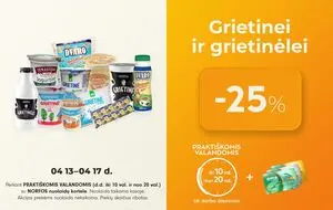 Reklaminis laikraštis Norfa, galioja nuo 2026-04-13 iki 2026-04-17.