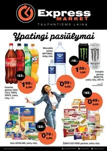 Reklaminis laikraštis Express Market, galioja nuo 2026-03-29 iki 2026-04-18.