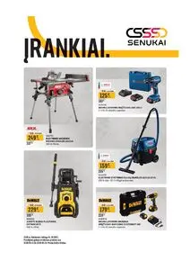 Reklaminis laikraštis Senukai, galioja nuo 2026-04-15 iki 2026-04-18.