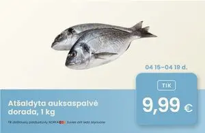 Reklaminis laikraštis Norfa, galioja nuo 2026-04-15 iki 2026-04-19.