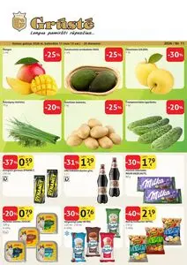 Reklaminis laikraštis Grūstė, galioja nuo 2026-04-11 iki 2026-04-20.