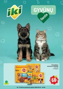Reklaminis laikraštis Iki, galioja nuo 2026-04-20 iki 2026-04-26.