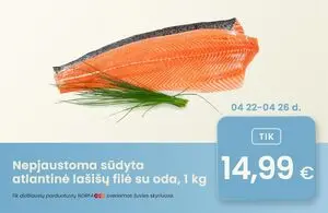 Reklaminis laikraštis Norfa, galioja nuo 2026-04-22 iki 2026-04-26.