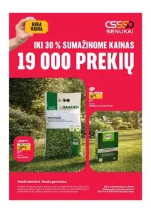 Reklaminis laikraštis Senukai, galioja nuo 2026-04-15 iki 2026-04-28.
