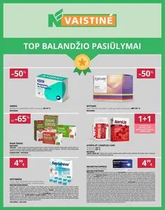 Reklaminis laikraštis Norfos vaistinė, galioja nuo 2026-04-01 iki 2026-04-30.